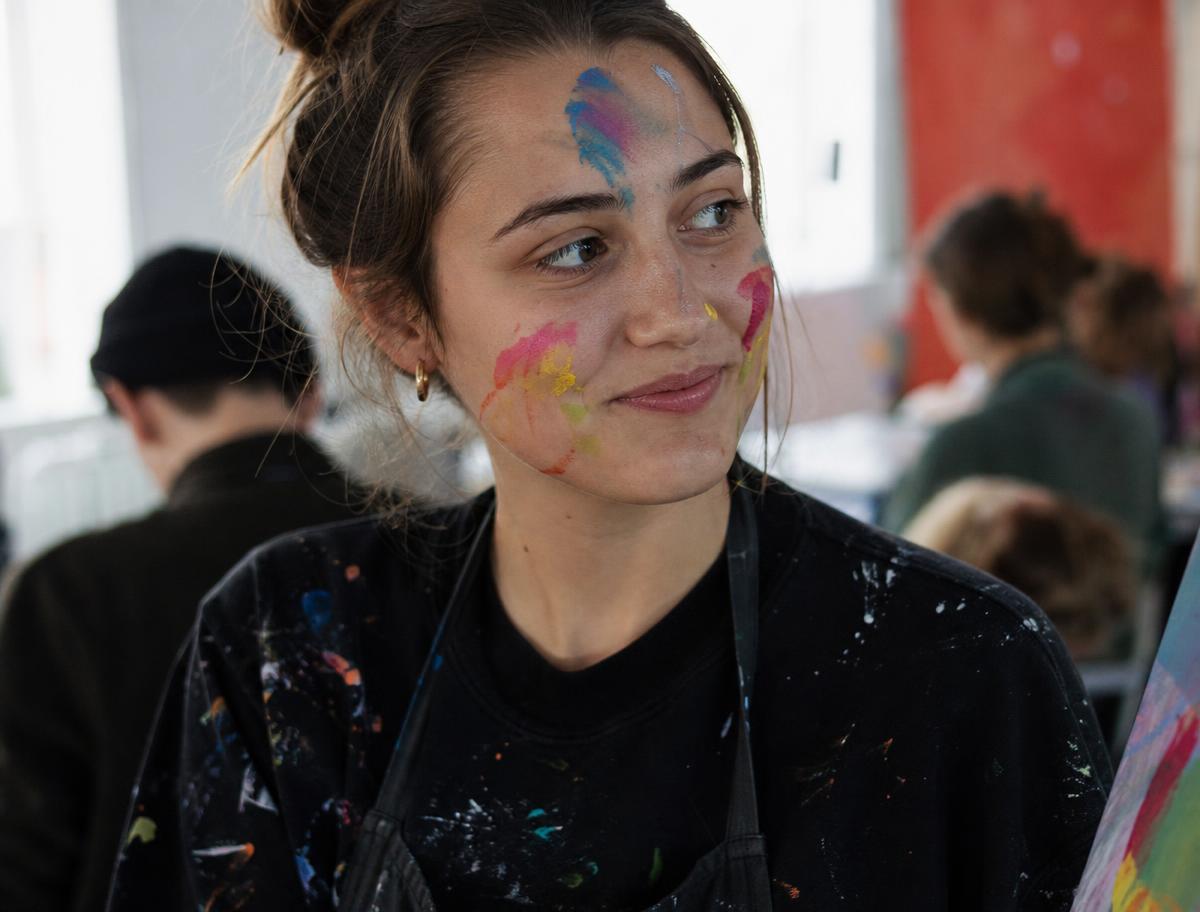 Colorful portrait